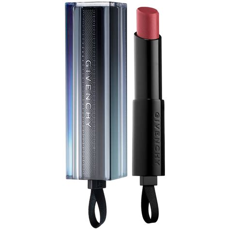 dupe for givenchy rouge interdit vinyl color enhancing lipstick|givenchy universal black lip balm.